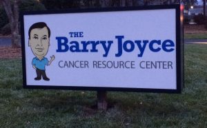 Barry Joyce Resource Center Sign